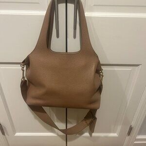 Cuyana System Tote 13-inch + Adjustable strap - Cappucino